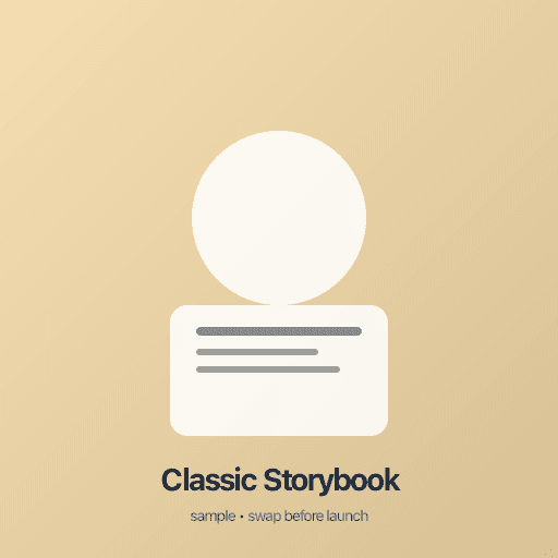 Sample illustration in the Classic Storybook style